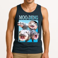 Moo Deng Meme Hippo Funny Tank Top
