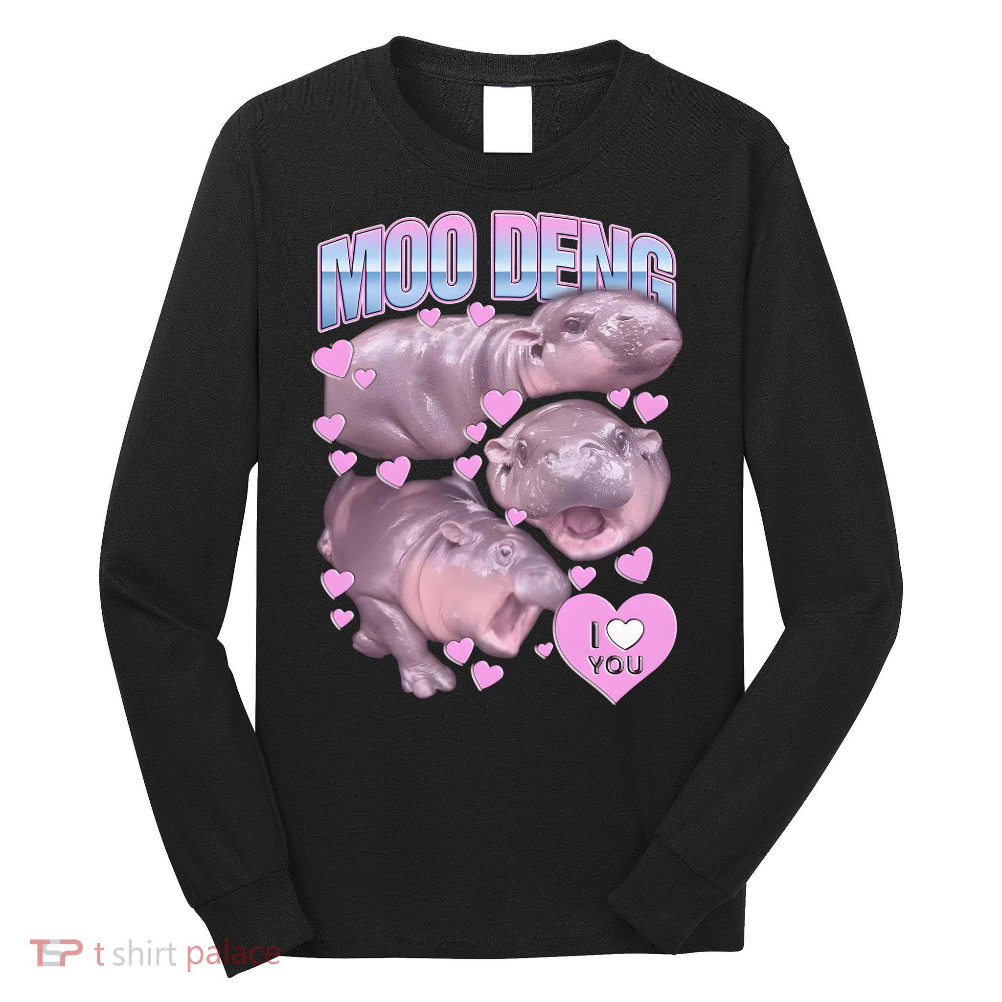 Moo Deng Long Sleeve Shirt