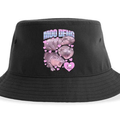 Moo Deng Sustainable Bucket Hat