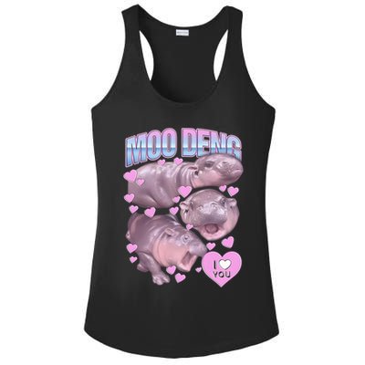 Moo Deng Ladies PosiCharge Competitor Racerback Tank