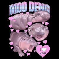Moo Deng Toddler Sweatshirt