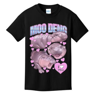 Moo Deng Kids T-Shirt