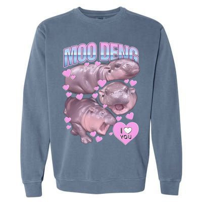 Moo Deng Garment-Dyed Sweatshirt