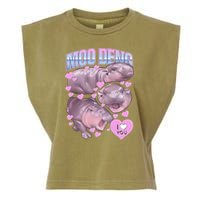 Moo Deng Garment-Dyed Women's Muscle Tee