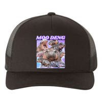 Moo Deng Meme Hippo Yupoong Adult 5-Panel Trucker Hat