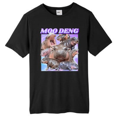 Moo Deng Meme Hippo Tall Fusion ChromaSoft Performance T-Shirt