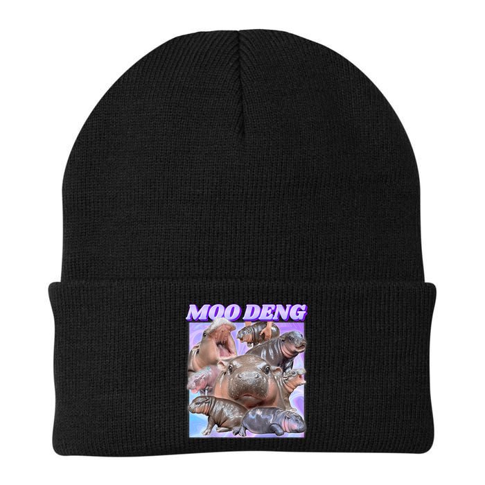 Moo Deng Meme Hippo Beanie