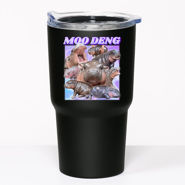 Moo Deng Meme Hippo Tumbler