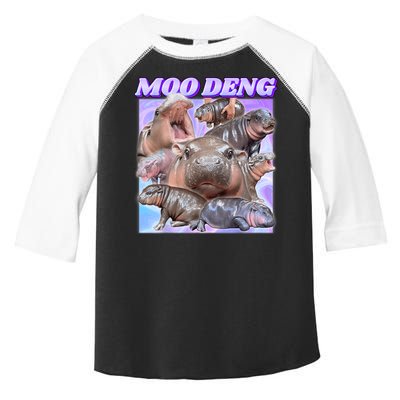 Moo Deng Meme Hippo Toddler Fine Jersey T-Shirt