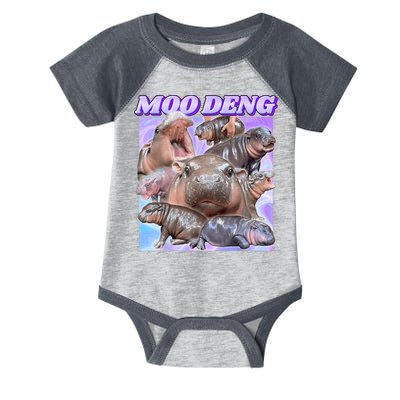 Moo Deng Meme Hippo Infant Baby Jersey Bodysuit