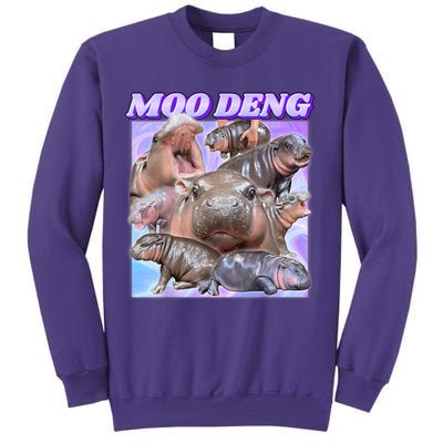 Moo Deng Meme Hippo Sweatshirt