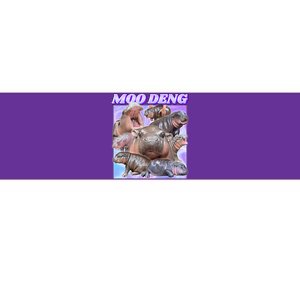 Moo Deng Meme Hippo Bumper Sticker