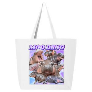 Moo Deng Meme Hippo 25L Jumbo Tote