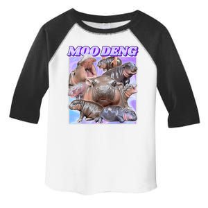 Moo Deng Meme Hippo Toddler Fine Jersey T-Shirt