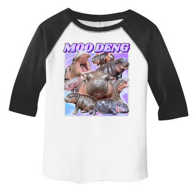 Moo Deng Meme Hippo Toddler Fine Jersey T-Shirt