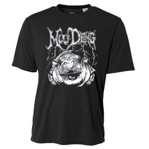 Moo Deng Metal Cooling Performance Crew T-Shirt