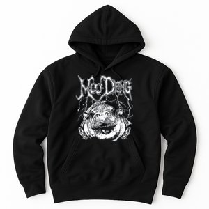 Moo Deng Metal Hoodie