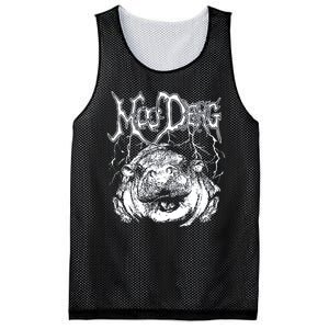 Moo Deng Metal Mesh Reversible Basketball Jersey Tank