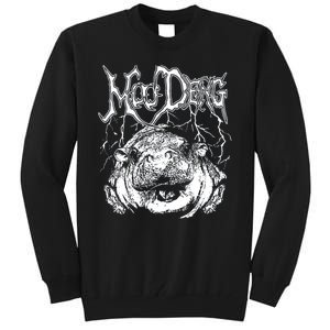 Moo Deng Metal Tall Sweatshirt