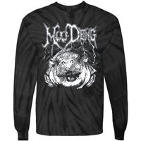 Moo Deng Metal Tie-Dye Long Sleeve Shirt