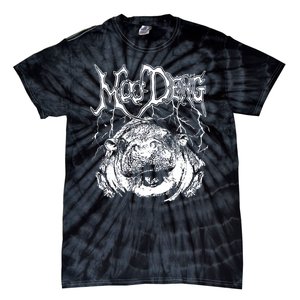 Moo Deng Metal Tie-Dye T-Shirt