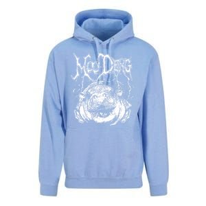 Moo Deng Metal Unisex Surf Hoodie