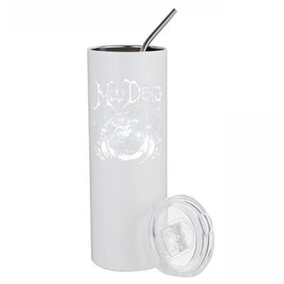 Moo Deng Metal Stainless Steel Tumbler