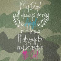 My Dad My Angel In Heaven In Loving Memory Of My Dad Legacy Tie Dye Trucker Hat