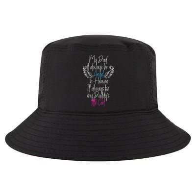My Dad My Angel In Heaven In Loving Memory Of My Dad Cool Comfort Performance Bucket Hat