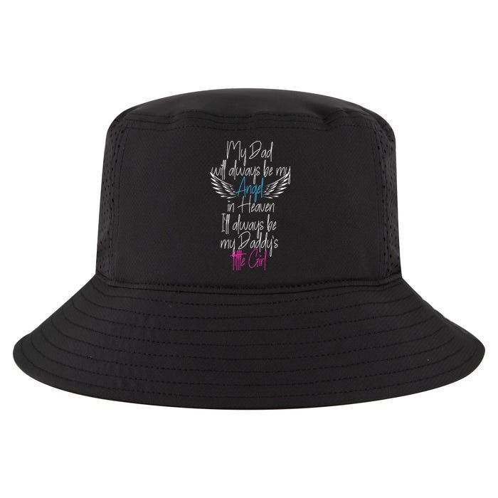 My Dad My Angel In Heaven In Loving Memory Of My Dad Cool Comfort Performance Bucket Hat