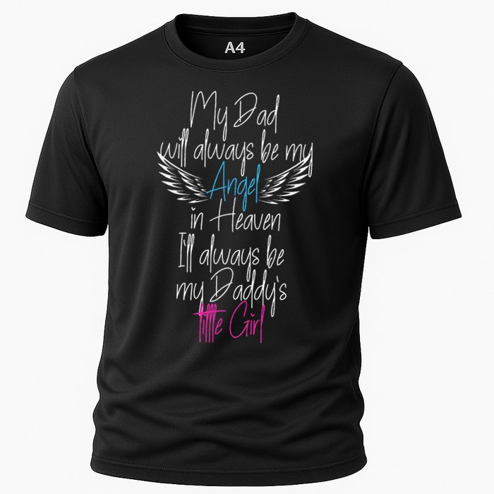 My Dad My Angel In Heaven In Loving Memory Of My Dad Performance Shirt
