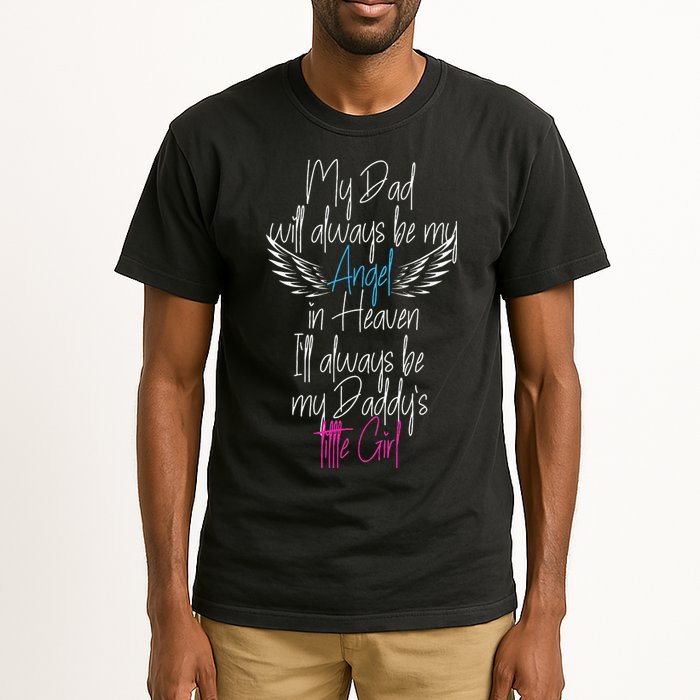 My Dad My Angel In Heaven In Loving Memory Of My Dad Tall T-Shirt