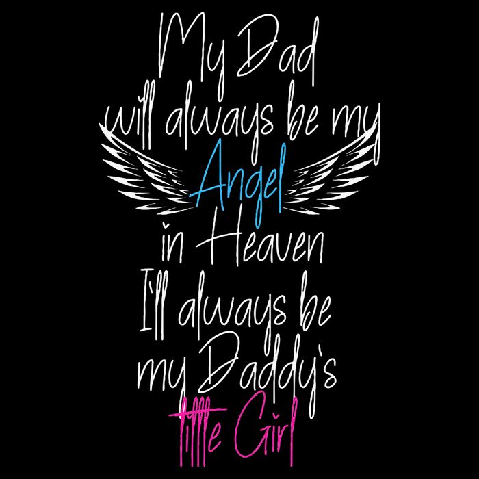 My Dad My Angel In Heaven In Loving Memory Of My Dad Tall T-Shirt