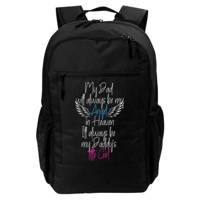 My Dad My Angel In Heaven In Loving Memory Of My Dad Backpack