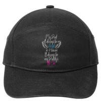 My Dad My Angel In Heaven In Loving Memory Of My Dad 7-Panel Snapback Hat