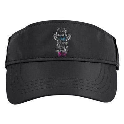 My Dad My Angel In Heaven In Loving Memory Of My Dad Adult Drive Performance Visor