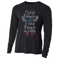 My Dad My Angel In Heaven In Loving Memory Of My Dad Cooling Performance Long Sleeve Crew