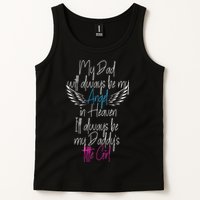 My Dad My Angel In Heaven In Loving Memory Of My Dad Tank Top