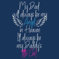 My Dad My Angel In Heaven In Loving Memory Of My Dad Infant Baby Jersey Bodysuit