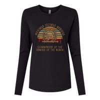 Maximus Decimus Meridius Commander Of The Armies Of The North Vintage Movie Womens Cotton Relaxed Long Sleeve T-Shirt