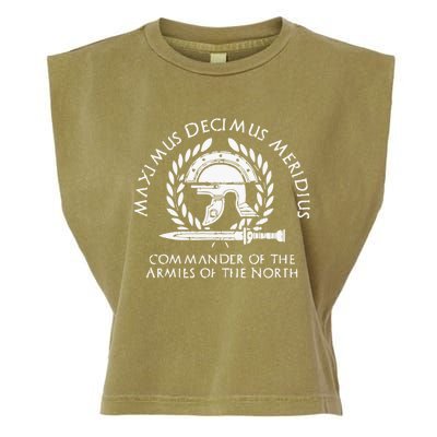 Maximus Decimus Meridius Commander Of The Armies Of The North Vintage Movie Garment-Dyed Women's Muscle Tee