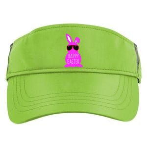 Mom Daughter Matching Happy Easter Bunny Mommy And Me Outfit Adult Drive Performance Visor