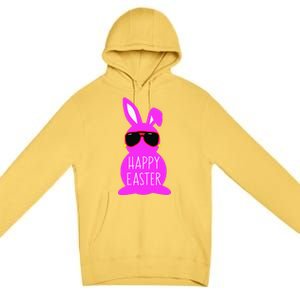 Mom Daughter Matching Happy Easter Bunny Mommy And Me Outfit Premium Pullover Hoodie