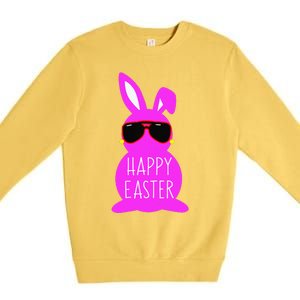 Mom Daughter Matching Happy Easter Bunny Mommy And Me Outfit Premium Crewneck Sweatshirt