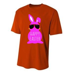 Mom Daughter Matching Happy Easter Bunny Mommy And Me Outfit Performance Sprint T-Shirt