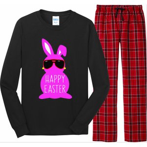 Mom Daughter Matching Happy Easter Bunny Mommy And Me Outfit Long Sleeve Pajama Set