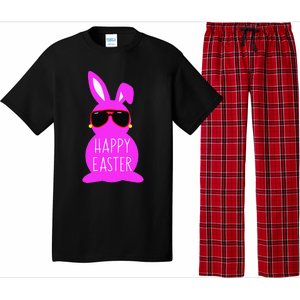 Mom Daughter Matching Happy Easter Bunny Mommy And Me Outfit Pajama Set