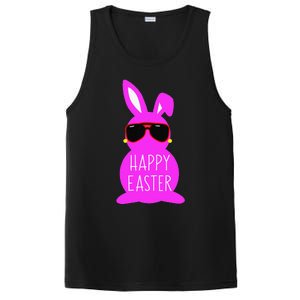 Mom Daughter Matching Happy Easter Bunny Mommy And Me Outfit PosiCharge Competitor Tank