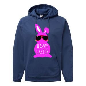 Mom Daughter Matching Happy Easter Bunny Mommy And Me Outfit Performance Fleece Hoodie