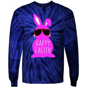 Mom Daughter Matching Happy Easter Bunny Mommy And Me Outfit Tie-Dye Long Sleeve Shirt